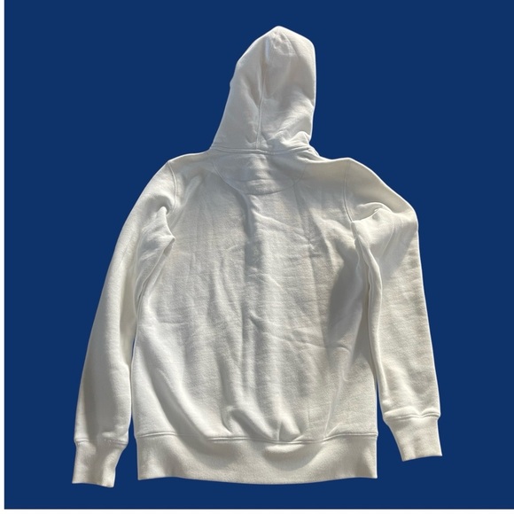 Nike WVU White Hooded Zip Jacket Youth Size Large - Picture 2 of 4